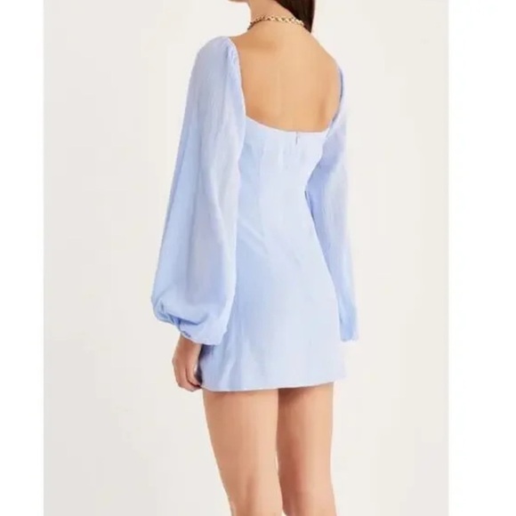 NWT! Revolve X Rumer the Label Camille Cotton Cutout Minidress. Size Large. $239 - Picture 2 of 7